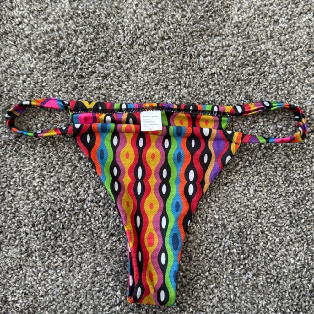 Strawberry Milk Mob Bikini Bottoms - Picture 3 of 3